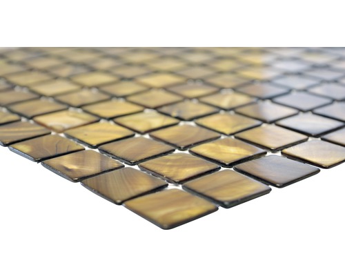 Mosaikfliesen aus Glas, quadratisch angeordnet