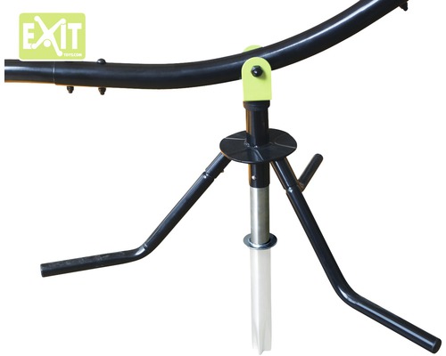 Detailansicht einer EXIT Toys Gartenschaukel mit Dreibeinstativ