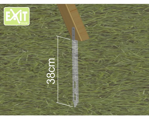 Befestigungsanker mit einer Länge von 38 Zentimetern