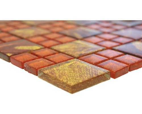 Mosaikfliese aus Glas
