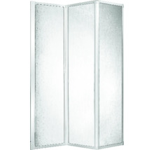Badewannenaufsatz 3-teilig SCHULTE Komfort 151,8 x 140 cm Klarglas Profilfarbe weiß D1410 04 01 140-thumb-1