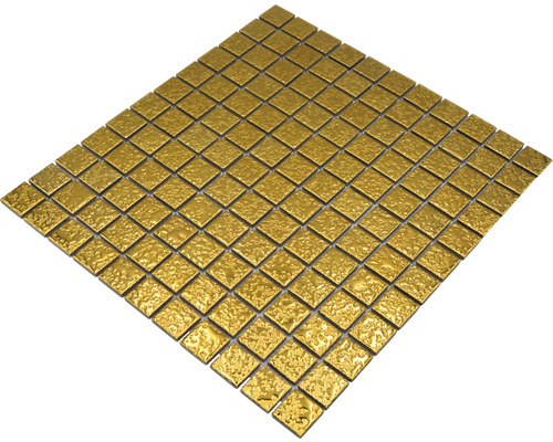 Mosaikfliese aus Glas, quadratisch