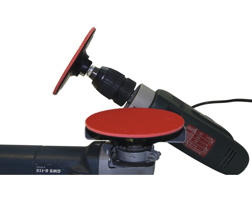 Schleifteller für Bohrmaschine und Winkelschleifer