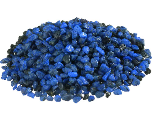 Blaues Lavagestein zur Dekoration