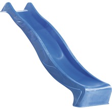 Blaue Kinderrutsche für den Garten