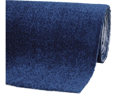 Teppichboden Velours Ines blau 400 cm breit (Meterware)