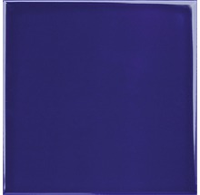 Blaue quadratische Fliese