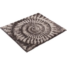 Quadratischer Teppich mit Spiralmuster