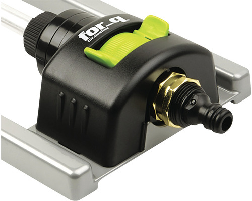 Gartensprenger mit Regler und Schlauchanschluss