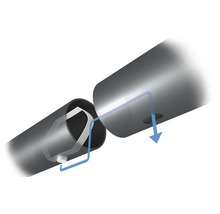 Aufstellpool Framepool-Set Intex Ultra Quadra XTR eckig 975x488x132 cm inkl. Sandfilteranlage, Leiter & Verrohrung grau