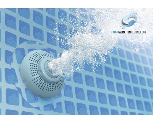 Intex Hydro Aeration Technology Düse im Pool