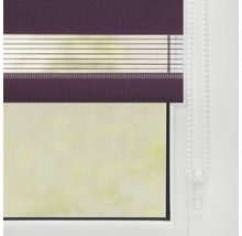 Doppelrollo am Fenster mit Kettenzug