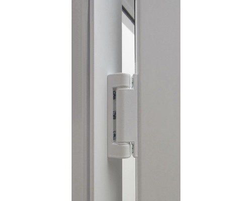 Nebeneingangstür Kunststoff Colorado weiß 980 x 1980 mm | HORNBACH