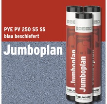 Quandt Bitumen Schweissbahn Jumboplan® PYE PV 250 S5 beschiefert blau 5 x 1 m Rolle = 5 m²-thumb-0