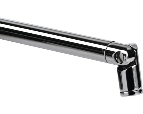 Metall-Duschstange mit Winkelstück