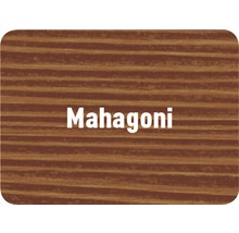 Mahagoni Farbton auf Holz