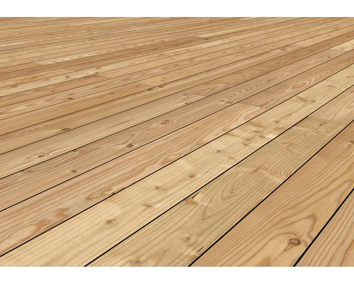 Holzterrasse aus Dielen