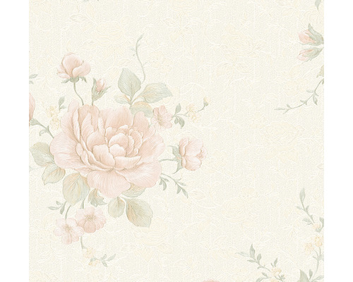 Tapete mit floralem Rosenmuster