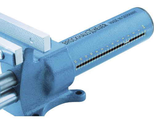 Brockhaus Heuer Schraubstock mit Zentimeterskala