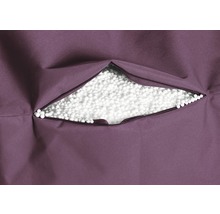 Sitzsack Sitting Point Beanbag Brava XL ca. 220 Liter aubergine 70x110 cm