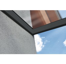Terrassenüberdachung SKAN HOLZ Modena 434x257 cm anthrazit-thumb-5