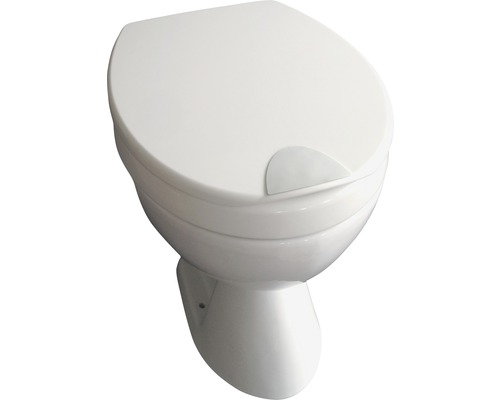 Standtoilette aus Sanitärkeramik