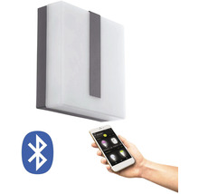 Quadratische Wandleuchte mit Bluetooth-Steuerung und Smartphone-App