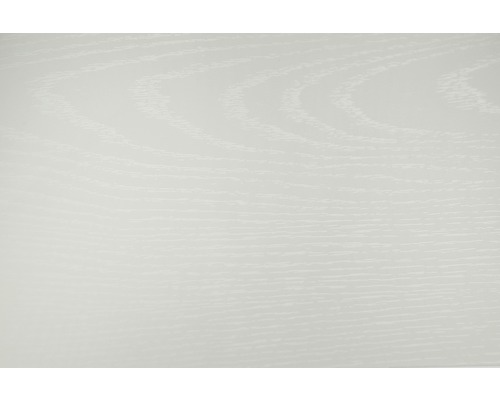 Nahaufnahme einer weißen Holzoberfläche mit Maserung.