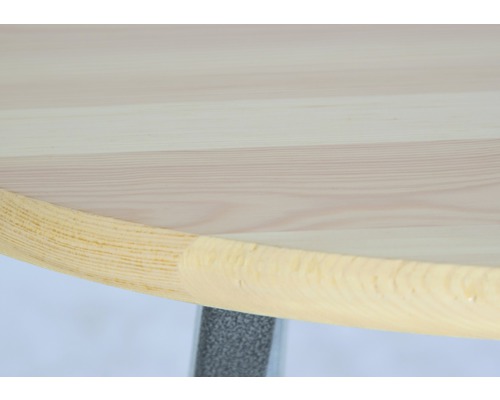 Detailansicht einer Tischplatte aus Holz