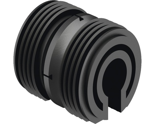 Schlauchtülle mit Rillen