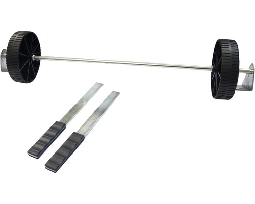 Slipwagenräder mit Griffen