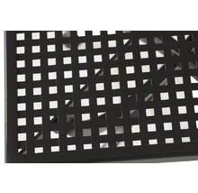 Beistelltisch MBM Romeo Eisen 50 x 50 x 50 cm marone