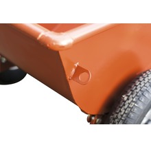 CAPITO Kippjapaner COMPACT 200 Liter 180° kippbar Lufträder mit Blockprofil und Stahlfelge inkl. Kunststoffgriffe-thumb-2