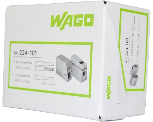 Wago 224-101 Dosenklemmen im Karton