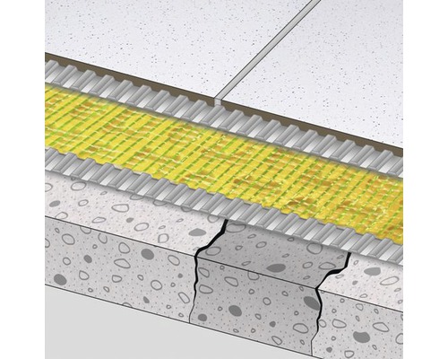 Bodenaufbau mit Dämmung und Estrich auf Beton