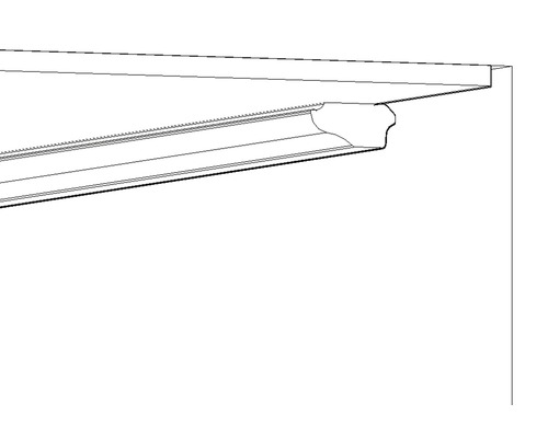 Detailansicht einer Zierleiste