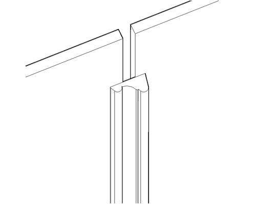 Abbildung eines Profils zur Wandgestaltung