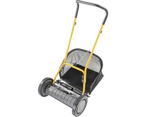 Handrasenmäher mit Fangkorb