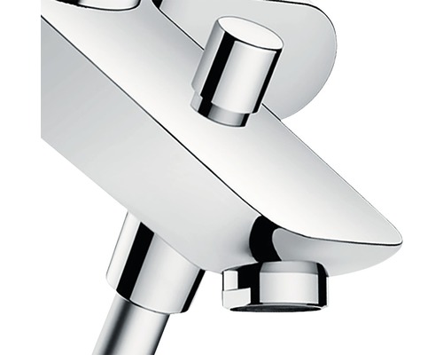 Detailansicht einer Armatur aus Metall