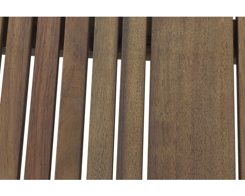 Nahaufnahme von Gartenmöbelholzlatten