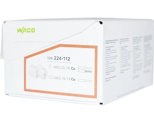 Verpackung von Wago Verbindungsklemmen