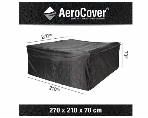 Schutzhülle für Gartenmöbel, 270 x 210 x 70 cm