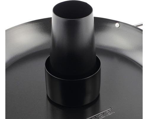 Hähnchenbräter mit Auffangschale für Grill