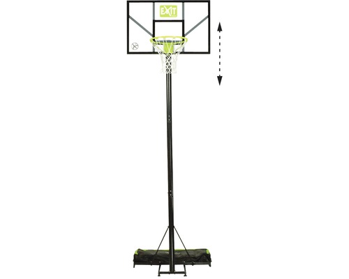 Freistehender Basketballkorb mit höhenverstellbarem Korb