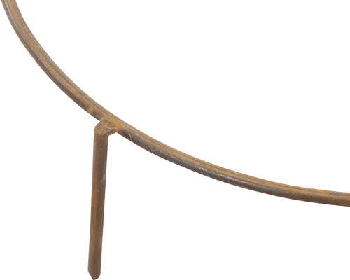 Kreisförmiger Pflanzenständer aus Metall