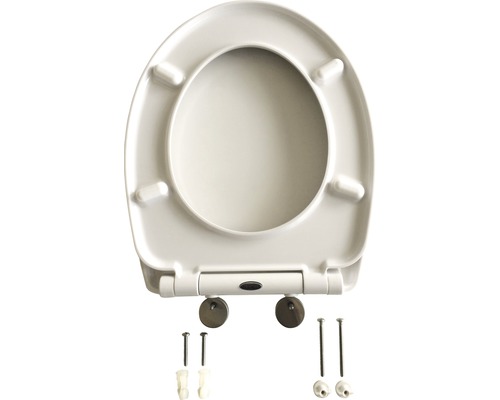 Toilettensitz mit Befestigungsmaterial