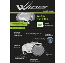 Mähroboter WIPER WALKER 48 S mit App-Steuerung, Bluetooth und Geofence-thumb-2