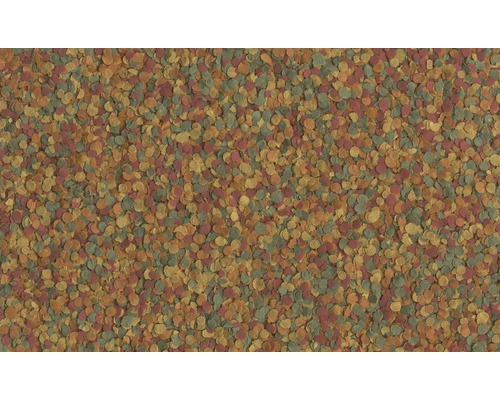 Nahaufnahme von Flockenfutter für Fische