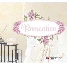 Vliestapete 37225-5 Romantico creme Bouquet rosa-thumb-7