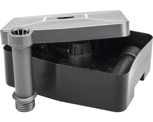 Pflasterbettungsfilter mit Behälter und Zubehör